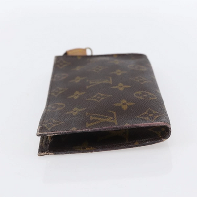 $590 1998 LOUIS VUITTON Monogram Bucket 27 Pouch AR0938