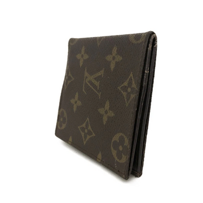 Vintage Louis Vuitton Monogram Bifold Wallet Brown