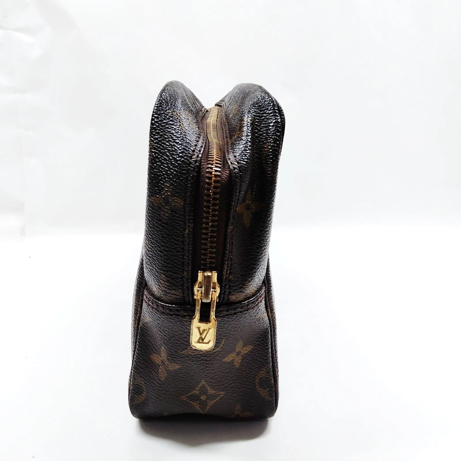 $600 1987 Louis Vuitton Monogram Trousse 28 Toiletry Bag Cosmetic TH872