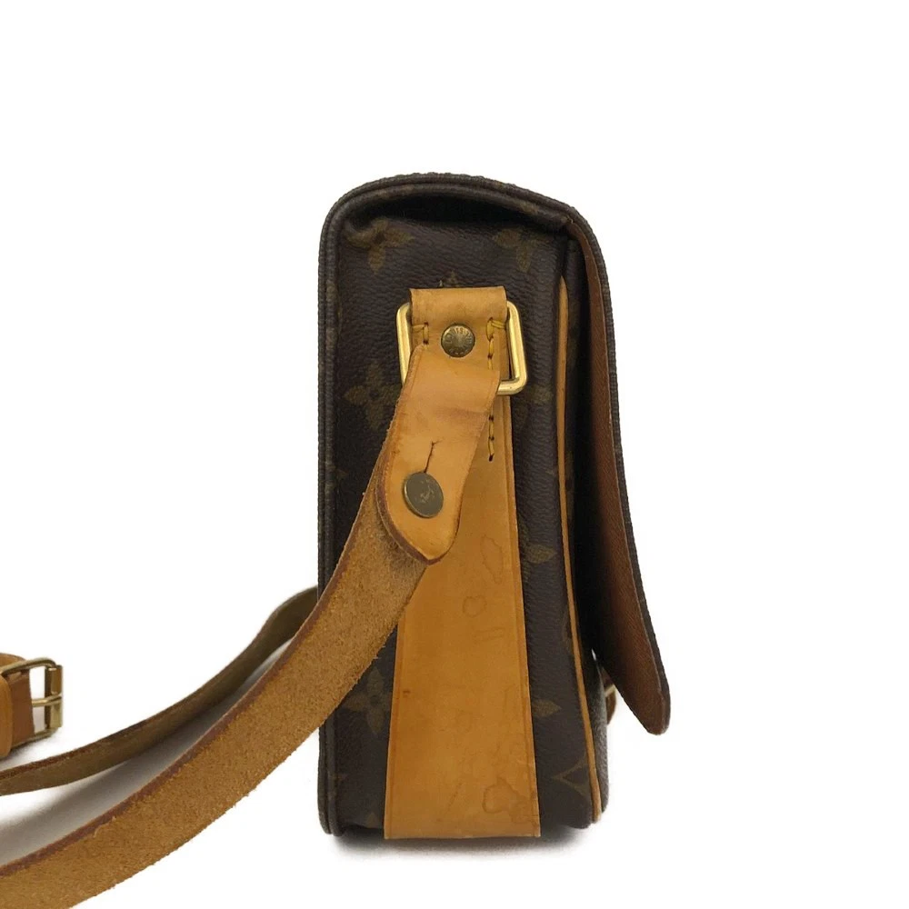 $1440 1993 Louis Vuitton Cartouchiere MM Monogram Crossbody Shoulder Bag SL1913