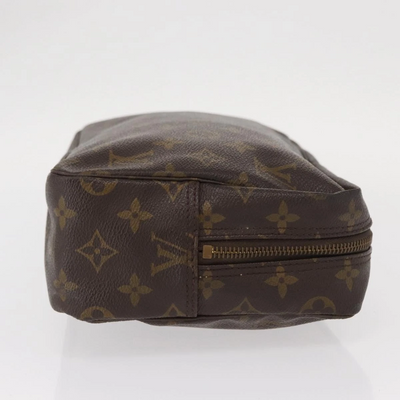 $600 1990 LOUIS VUITTON Monogram Trousse Toilette 28 Clutch Bag NO0930