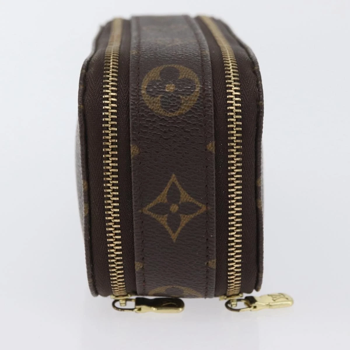 $750 2002 LOUIS VUITTON Monogram Trousse Blush PM VI0092