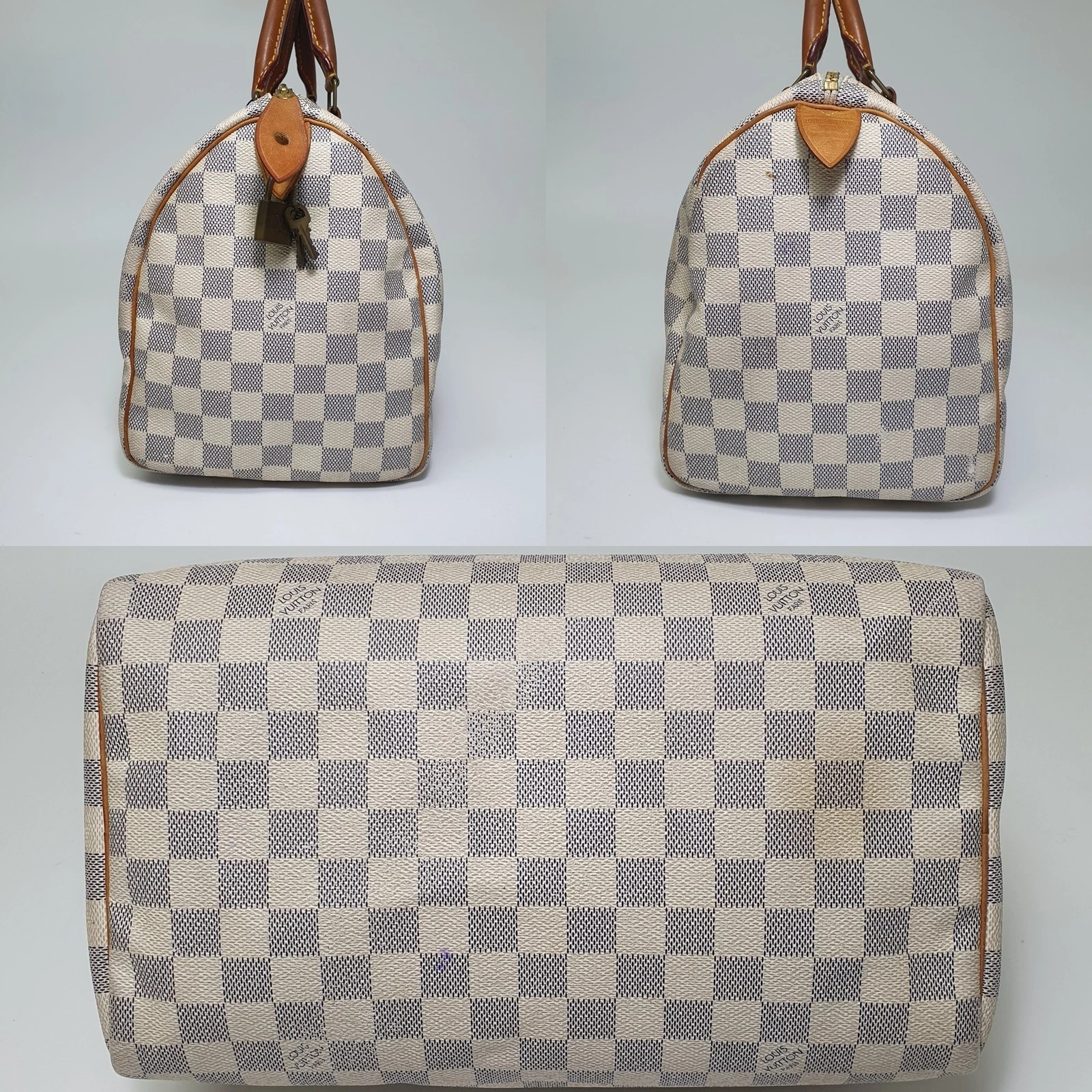 Louis Vuitton Speedy 30 Damier Azur DU1170