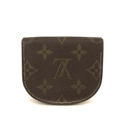 Louis Vuitton Monogram Porte Monnaie Gousset Coin Purse Wallet