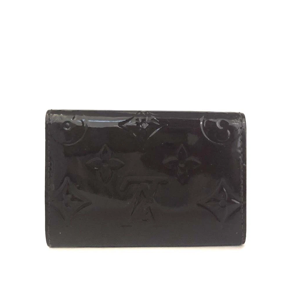 $465 2015 Louis Vuitton Vernis Multicles 6 Key Holder Amarante TS0175