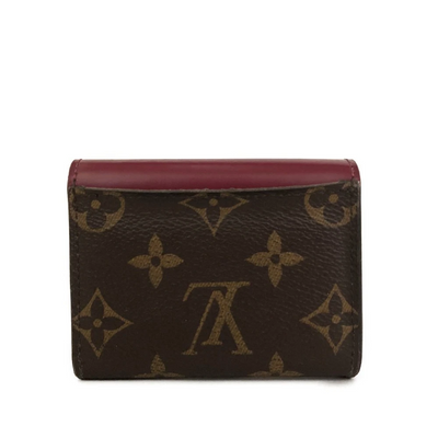 $535 2019 Louis Vuitton Monogram Zoe Wallet Fuchsia MI4189