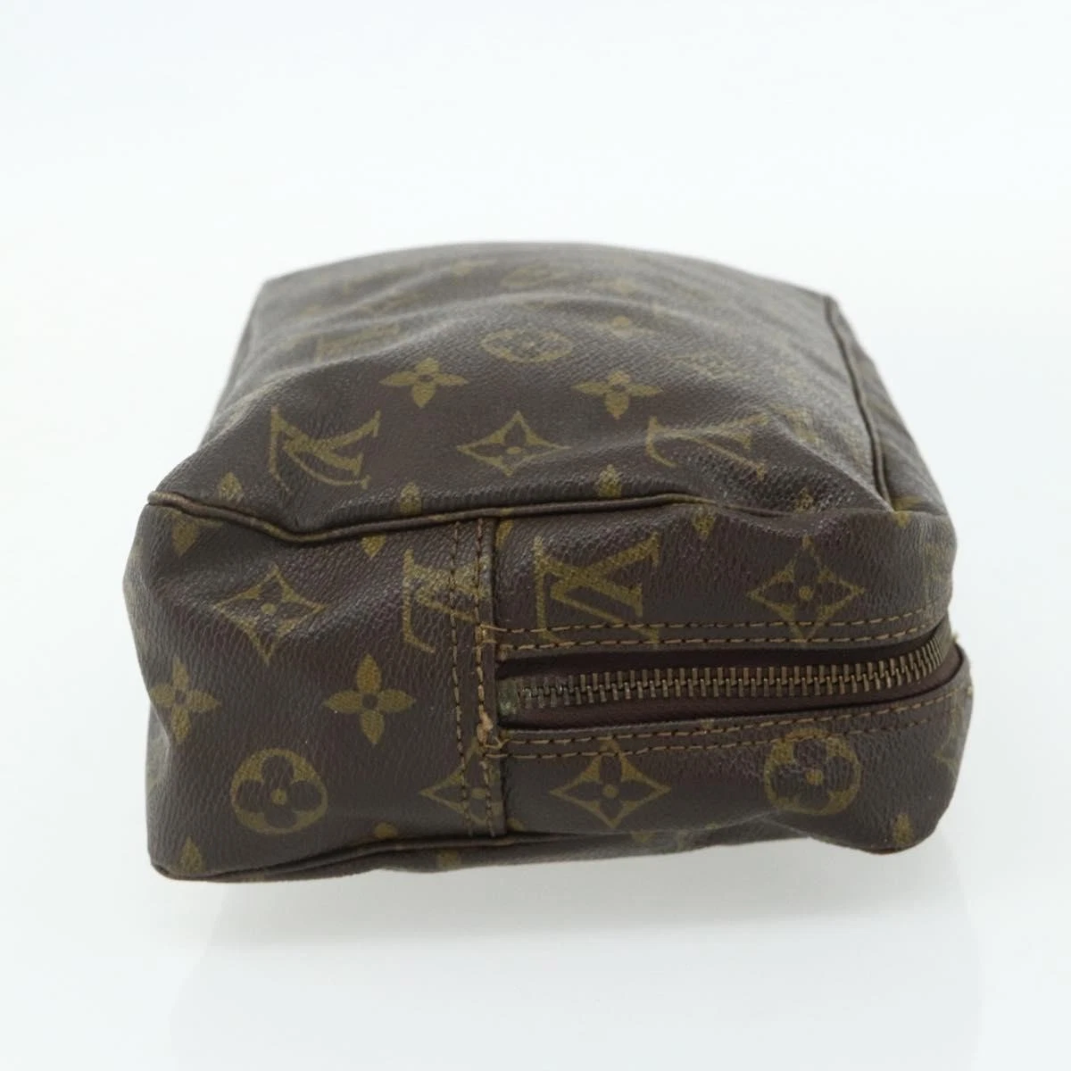 $600 1983 LOUIS VUITTON Monogram Trousse Toilette 28 Clutch Bag 831