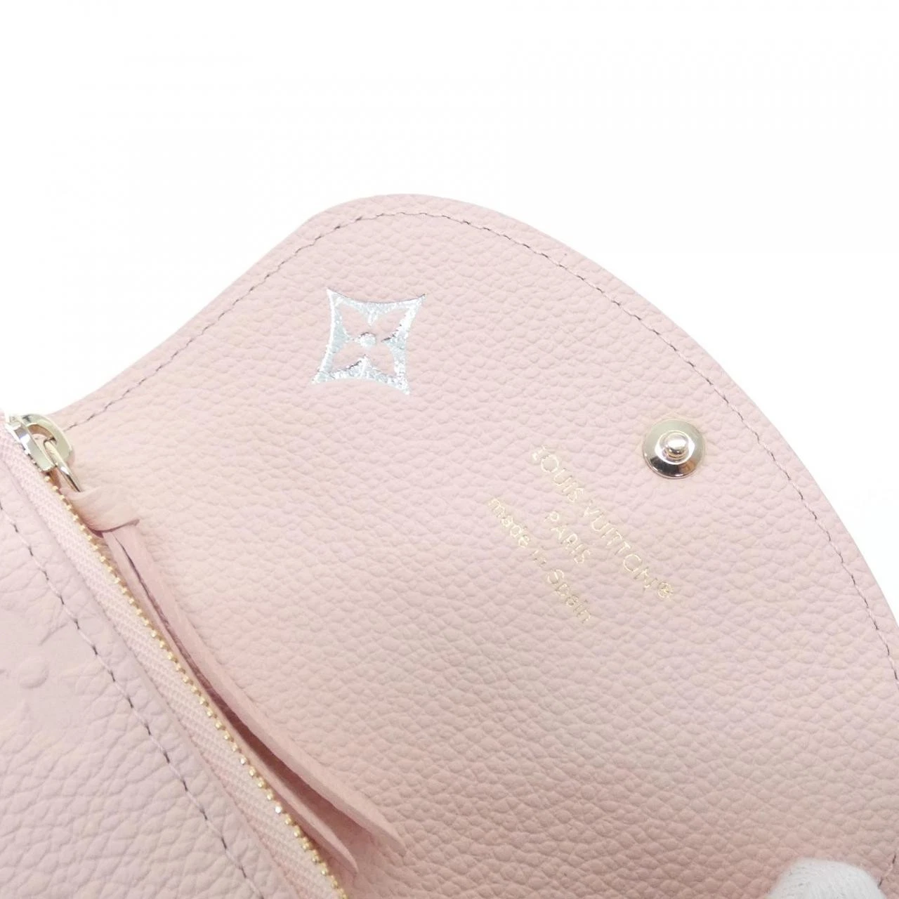 $535 RFID Louis Vuitton Empreinte Rosalie Coin Purse Light Pink