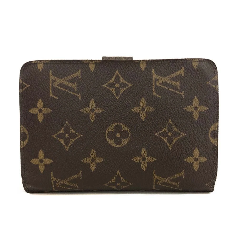 Louis Vuitton Monogram Porte Papier Zippe Bifold Wallet Brown SP0083