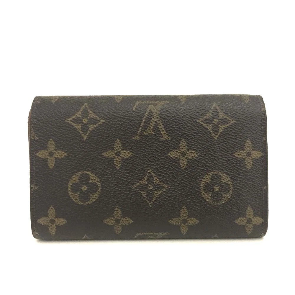 Louis Vuitton Monogram Porte Monnaie Billets Tresor Bifold Wallet SD0061