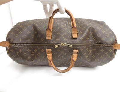 $2170 1985 Louis Vuitton Monogram Duffle Boston Bag Keepall 55 853
