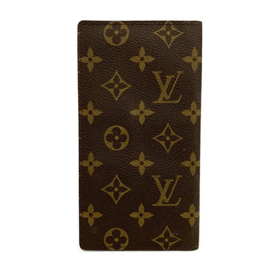 Louis Vuitton Monogram Porte Valeurs Cartes Credit Long Wallet Brown CT1928