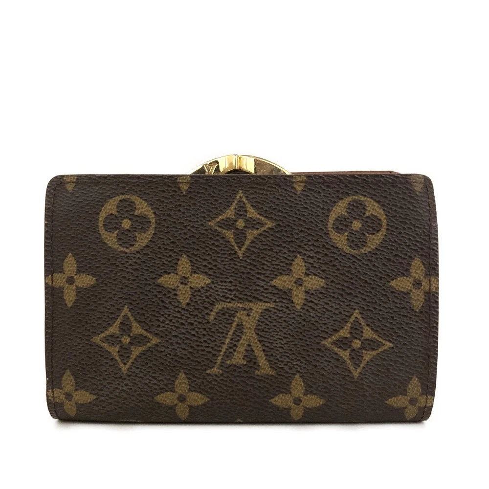 $750 1998 Louis Vuitton Monogram Porte Monnaie Billets Viennois Bifold Wallet MI1918