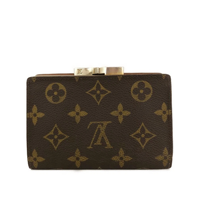 $675 1998 Louis Vuitton Monogram Porte Monnaie Billets Viennois Bifold Wallet SD0978