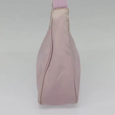 $1320 PRADA Tessuto Nylon Hobo Mini Pink Lilac