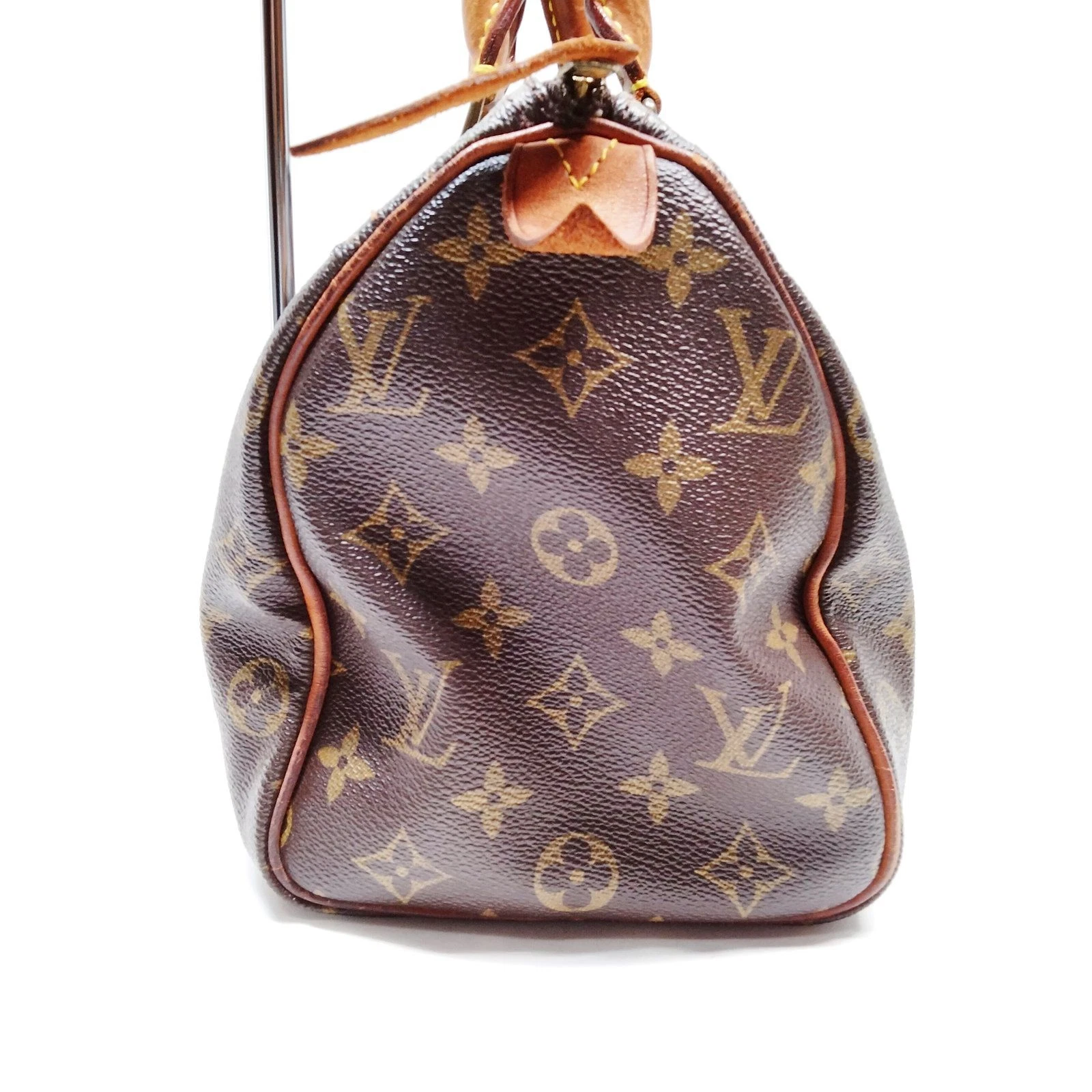 Louis Vuitton Speedy 25 Handbag Brown Monogram MI872