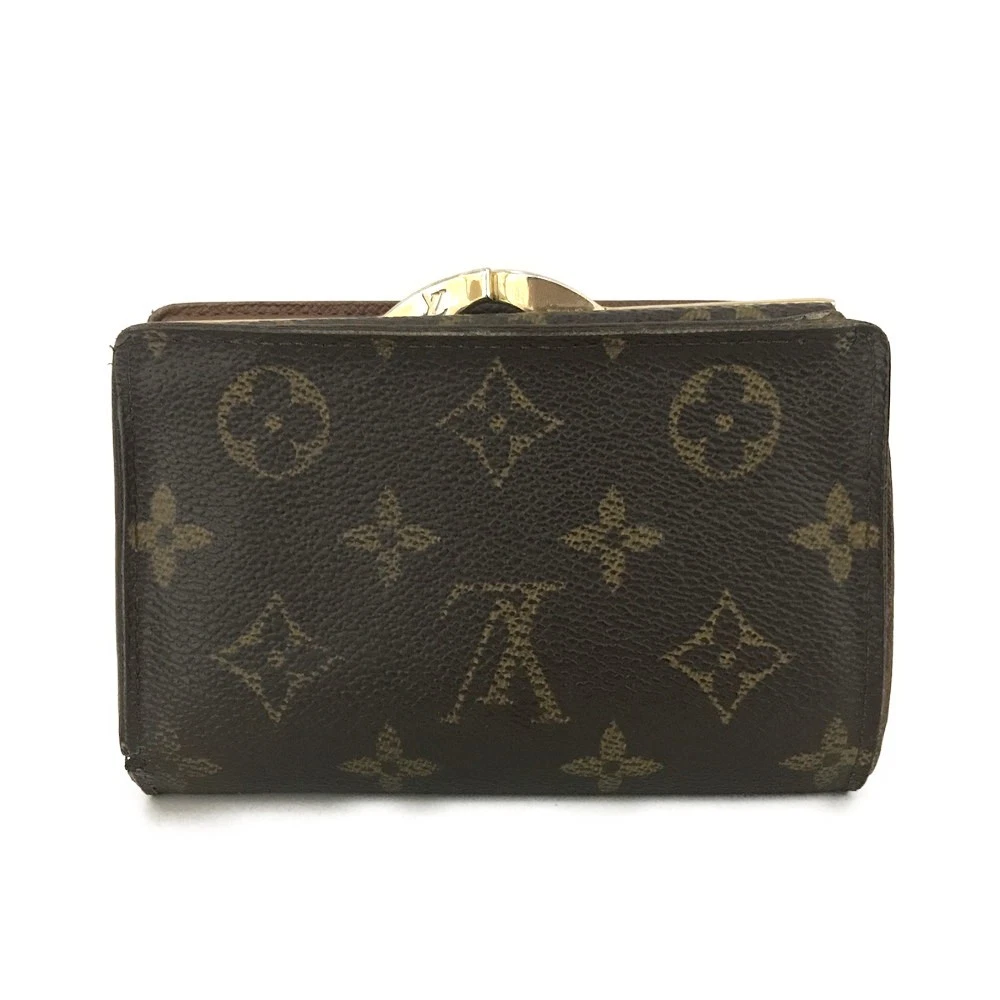 $560 Louis Vuitton Monogram Porte Monnaie Billets Viennois Bifold Wallet MI0012 10019617