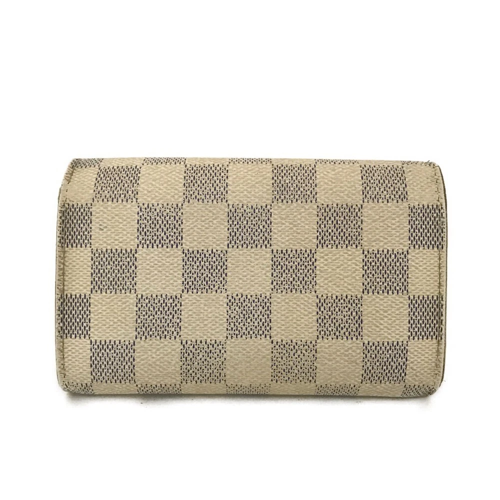 $560 2007 Louis Vuitton Damier Azur Porte Monnaie Billets Tresor Bifold Wallet CA5007