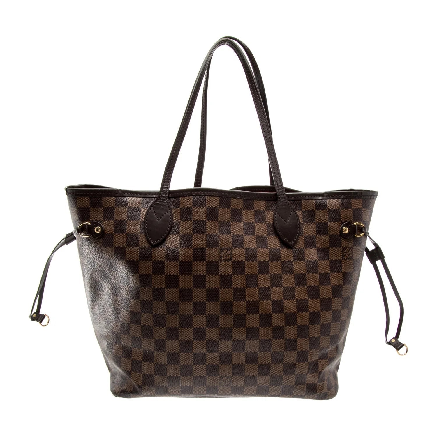 $2240 2020 Louis Vuitton Damier Ebene Neverfull MM