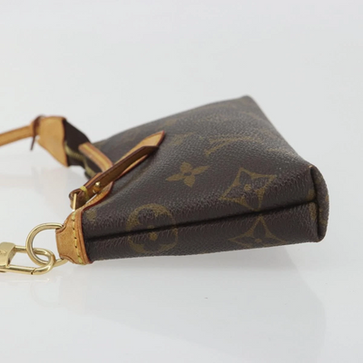 $1250 2010 Louis Vuitton Monogram Mini Pochette Delightful SA1130