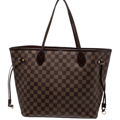 $2240 Louis Vuitton Damier Ebene Neverfull MM