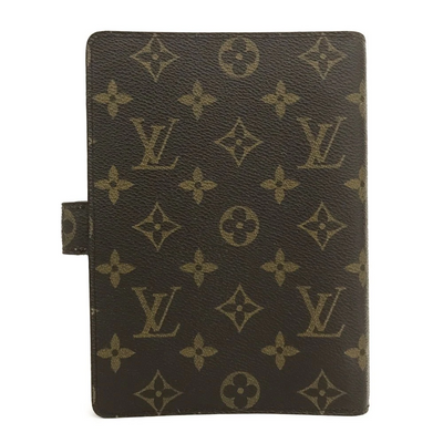 $755 1999 Louis Vuitton Monogram Medium Ring Agenda Cover SP0999