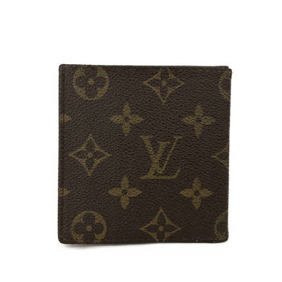 Vintage Louis Vuitton Monogram Bifold Wallet Brown