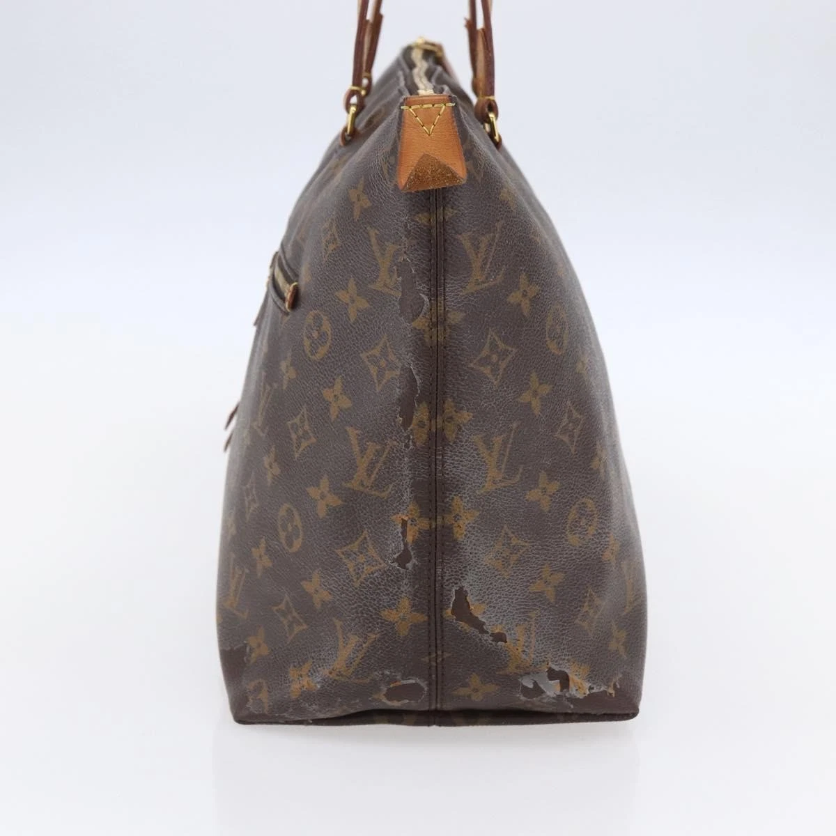 $1490 2016 LOUIS VUITTON Monogram Iena MM Tote Bag FL4166