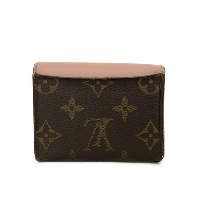 $625 2020 Louis Vuitton Monogram Zoe Wallet Pink Rose Ballerine MI0240