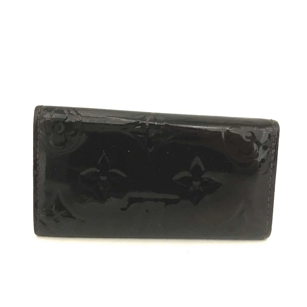 Louis Vuitton Monogram Vernis Leather Multicles 4 Ring Key Case SN1154