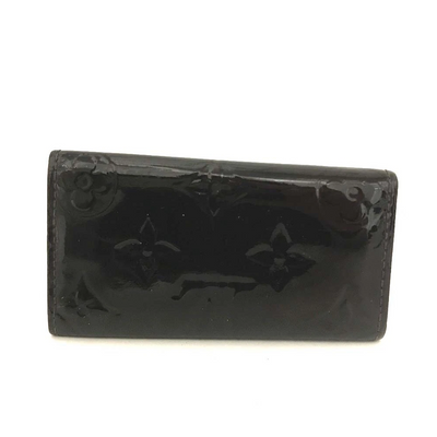 Louis Vuitton Monogram Vernis Leather Multicles 4 Ring Key Case SN1154