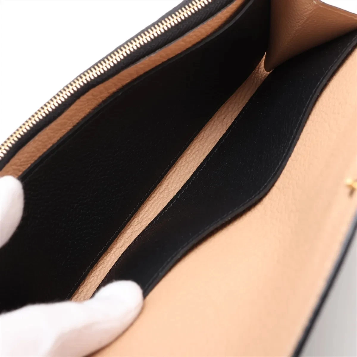 $775 Louis Vuitton Empreinte Portofeuille Emilie Noir Long Wallet 10021119