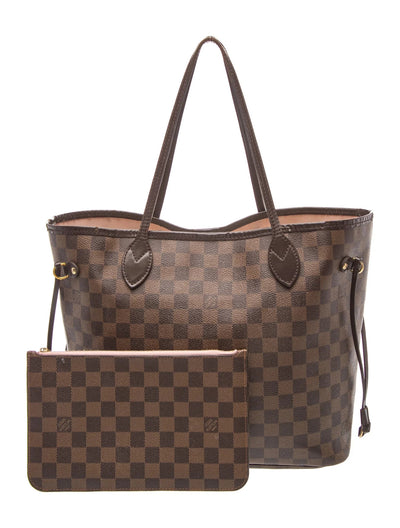 $2240 Louis Vuitton Damier Ebene Neverfull MM 10021111