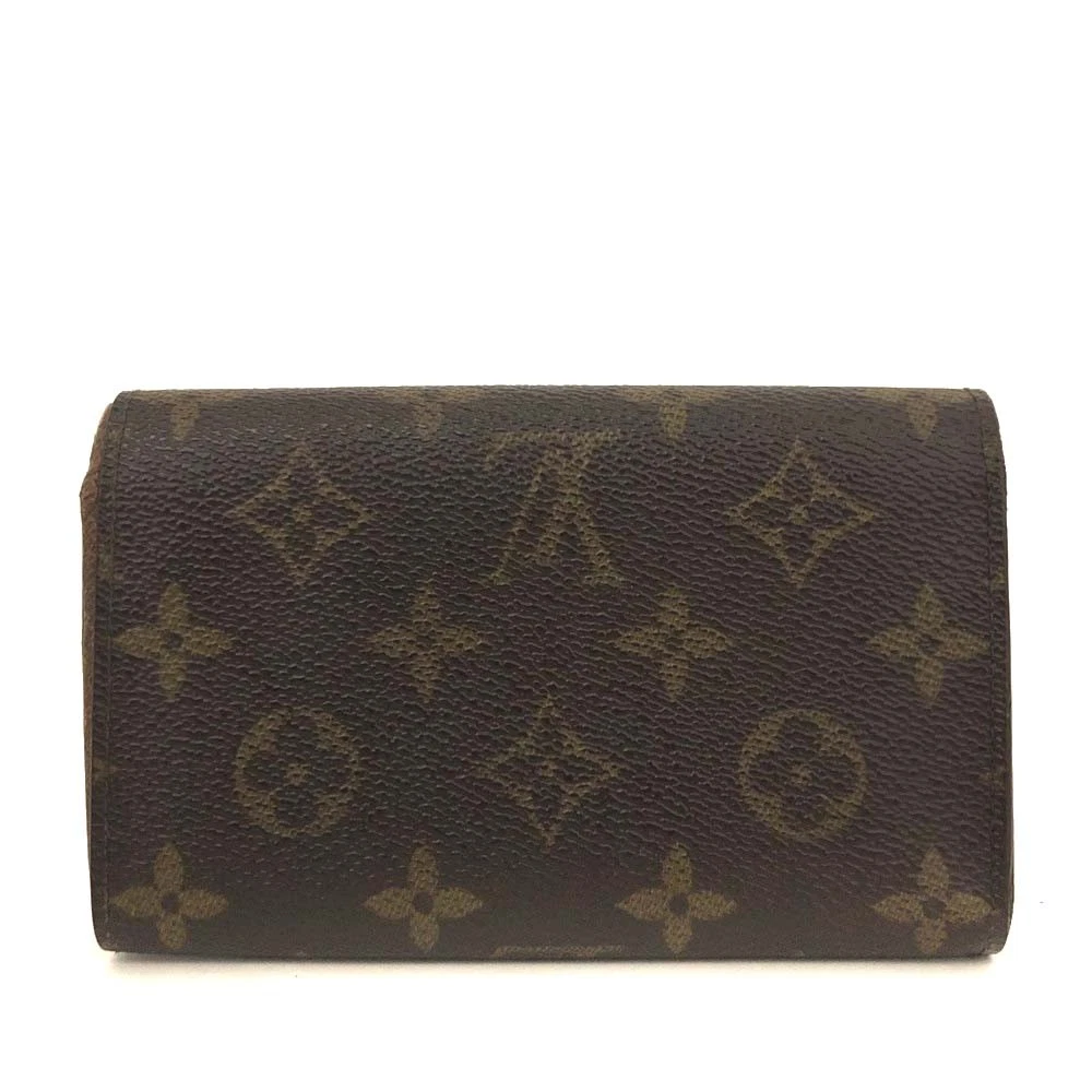Louis Vuitton Monogram Porte Monnaie Billets Tresor Bifold Wallet RA0934