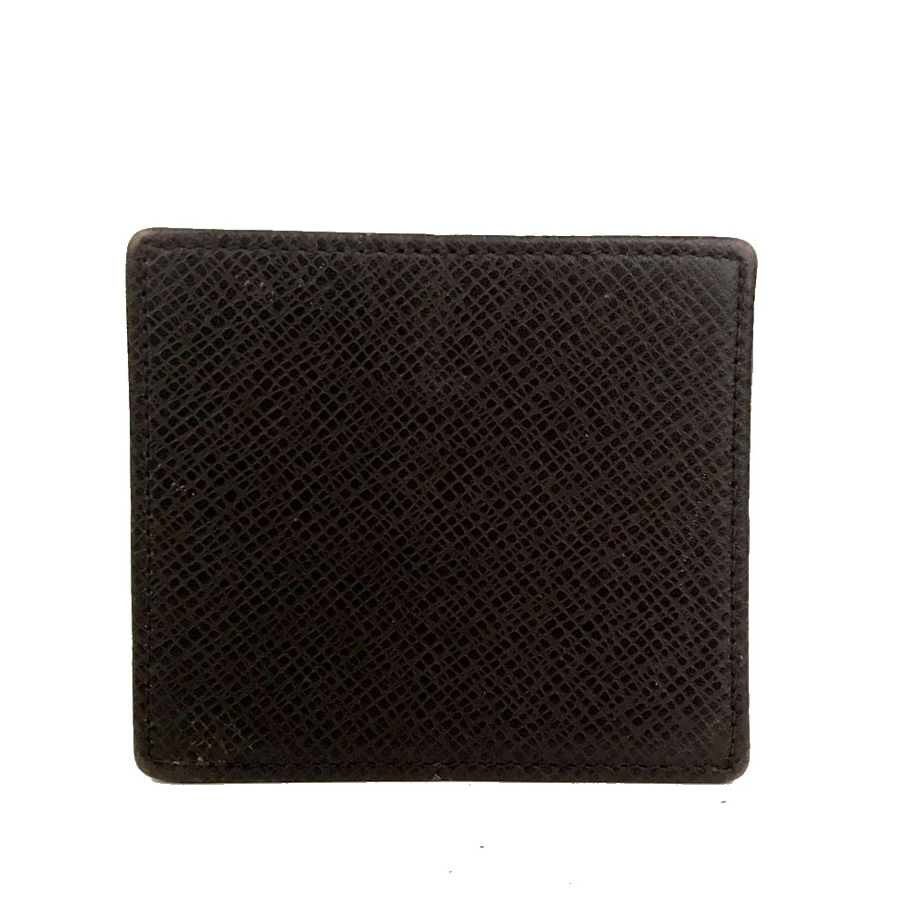Louis Vuitton Taiga Porte Mannaie Boite Leather Coin Purse Wallet MI0928