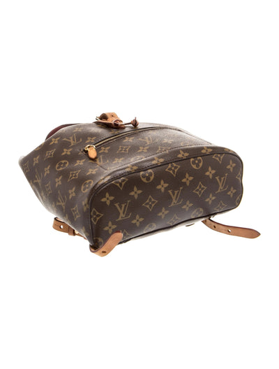 $2470 2018 Louis Vuitton Monogram Montsouris NM Backpack