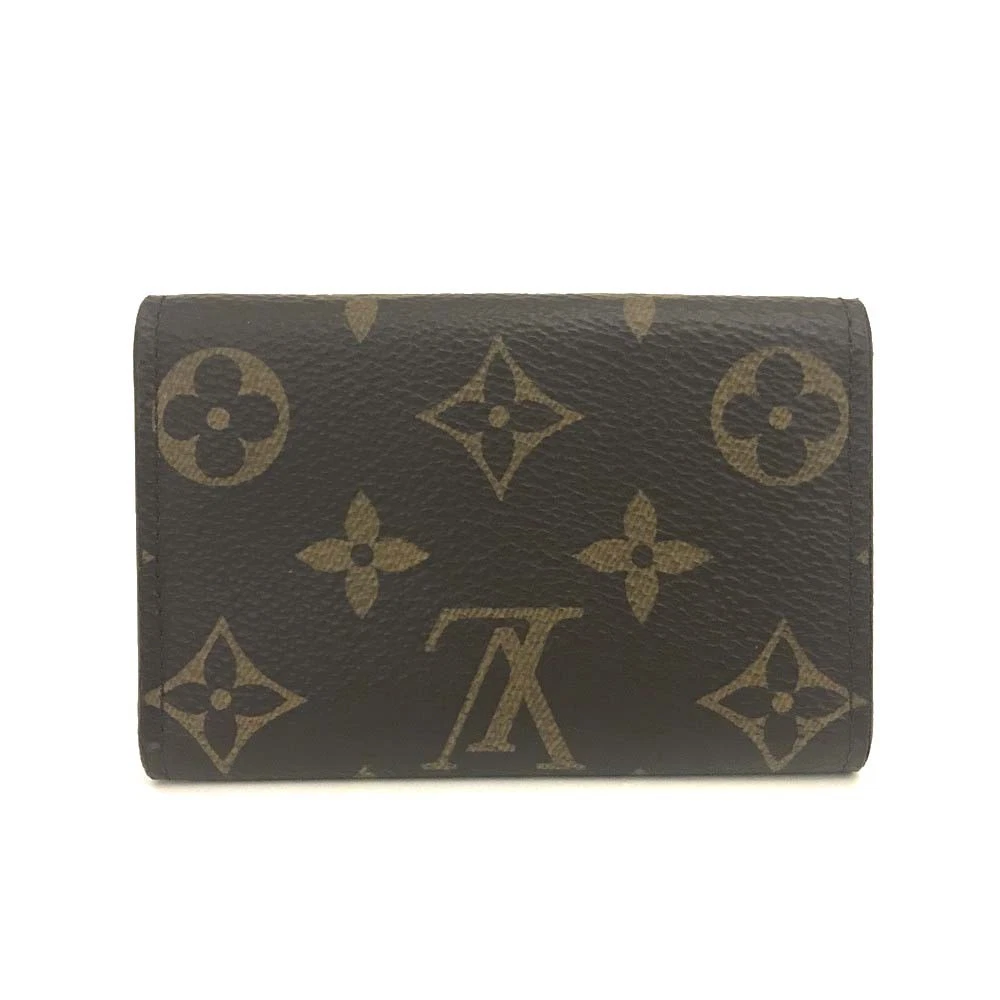 $355 Louis Vuitton Monogram Multicles 6 Ring Key Case Brown CT0169