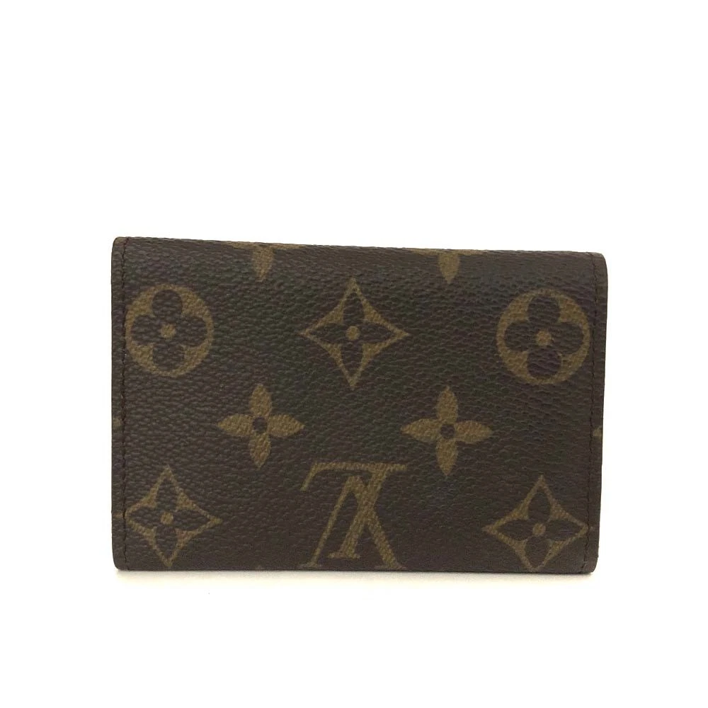 $355 Louis Vuitton Monogram Multicles 6 Ring Key Case Brown CT0969