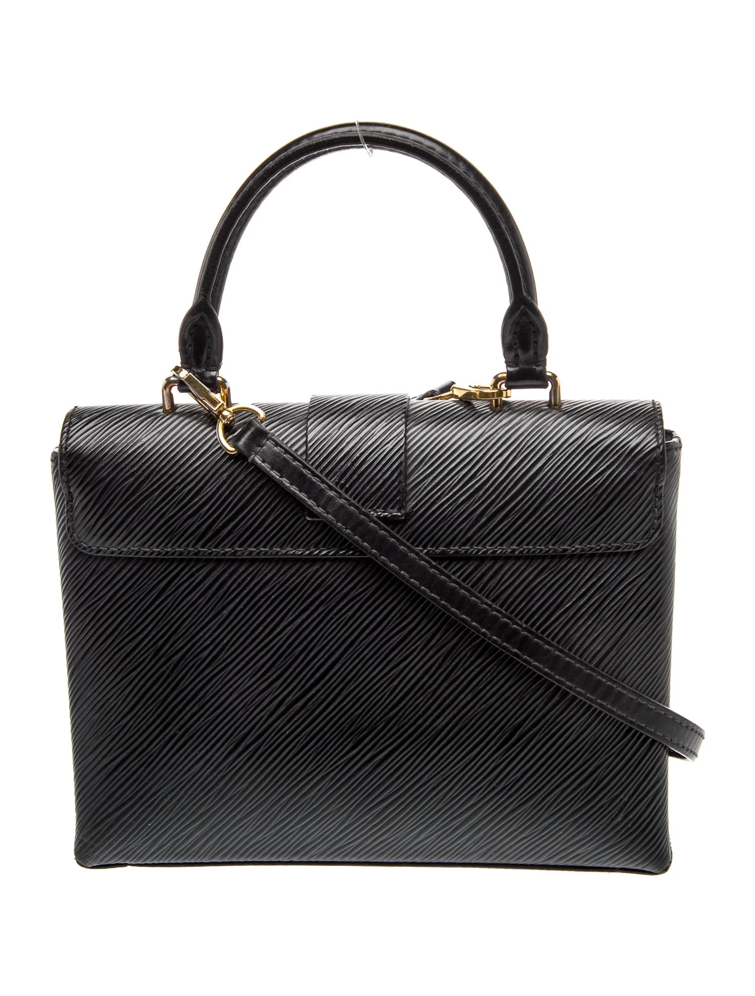 $2370 Louis Vuitton Epi Locky BB Black