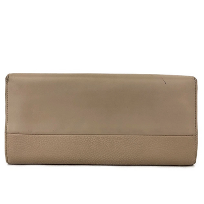 Chloe Indy Leather Long Bifold Wallet Purse Pink