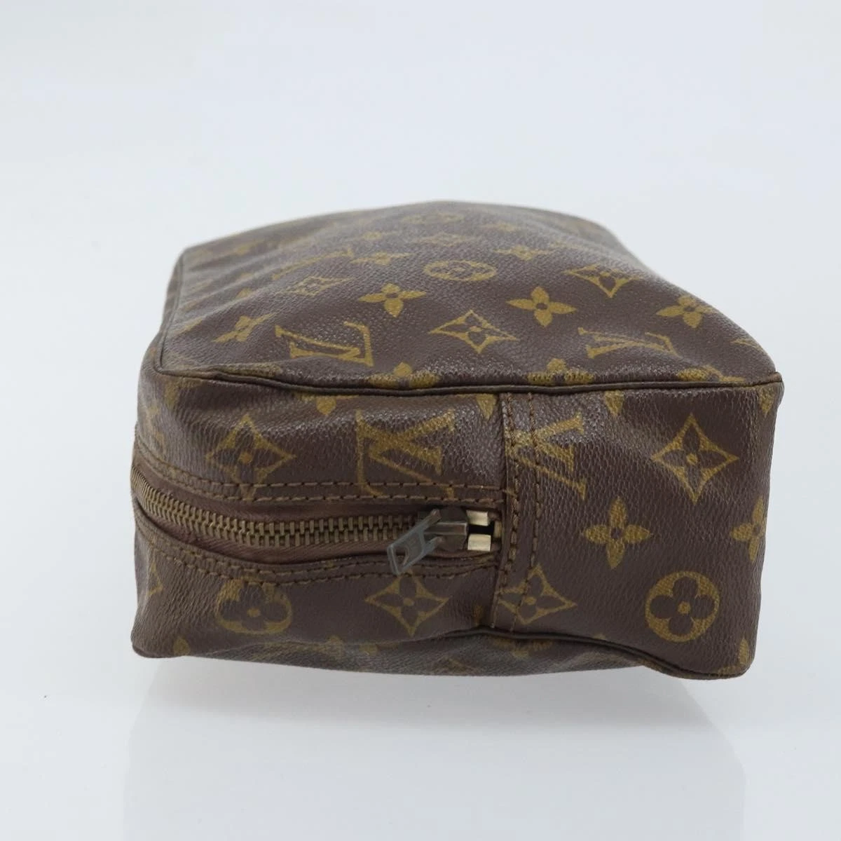 $600 LOUIS VUITTON Monogram Trousse Toilette 28 Clutch Bag VINTAGE
