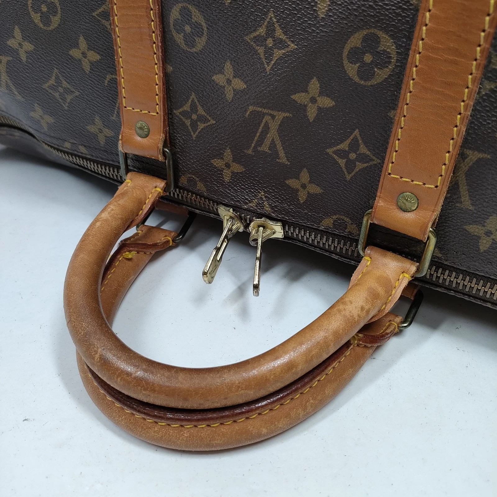 $2170 1989 Louis Vuitton Monogram Keepall 55 MI8908