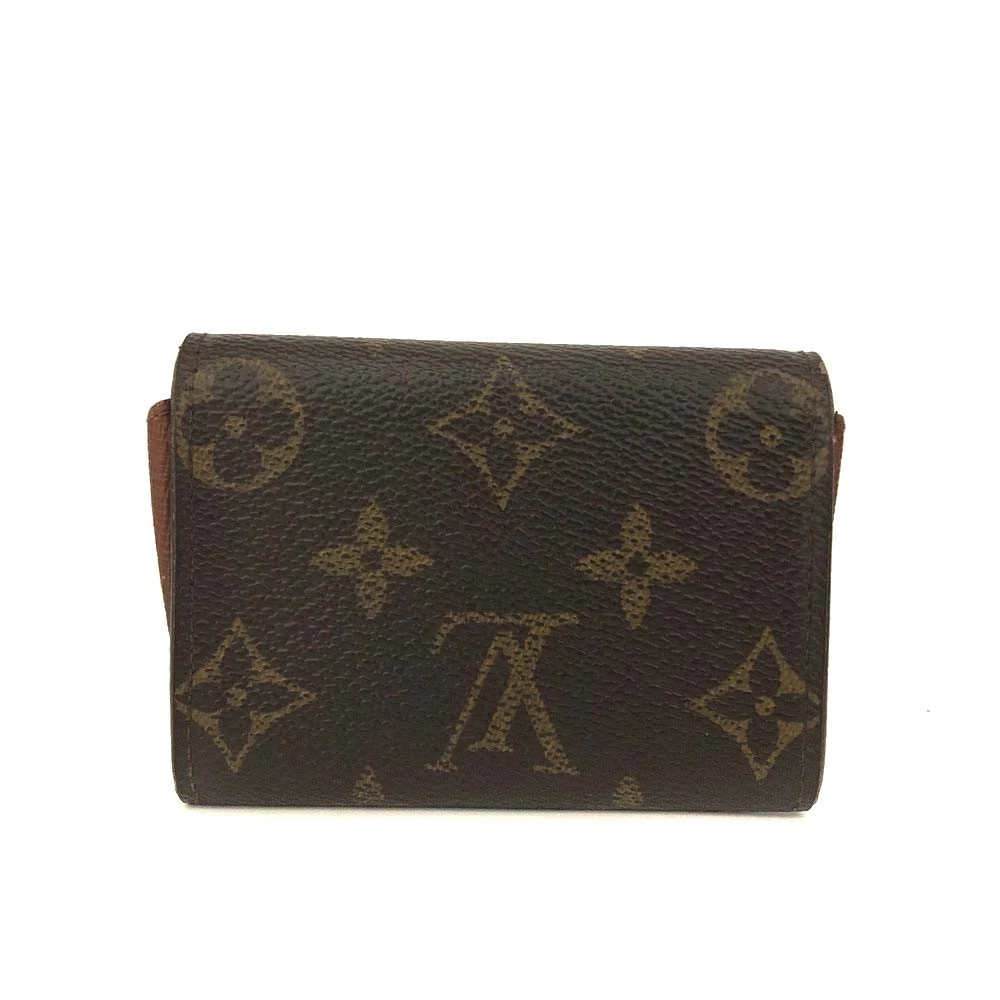 $440 2000 Louis Vuitton Porte Monnaie Coin Purse Wallet MI1010