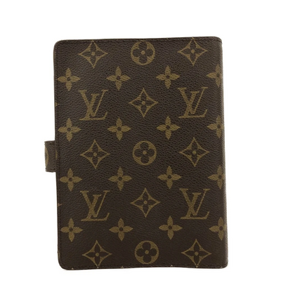 Louis Vuitton Monogram Agenda MM Notebook Cover Brown SP0977
