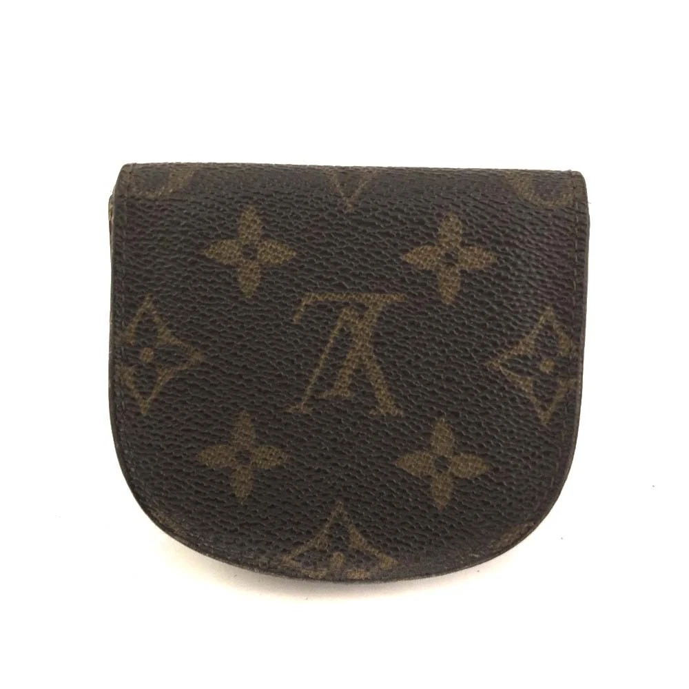 $380 1992 Louis Vuitton Monogram Porte-Monnaie Gousset Change Purse CT0932 10019294