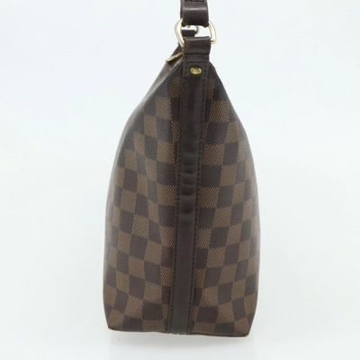 $1050 2005 LOUIS VUITTON Damier Ebene Illovo MM Shoulder Bag AR0065