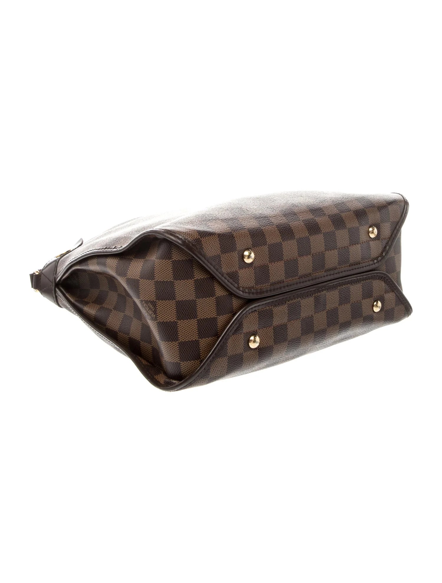 $1750 Louis Vuitton Damier Ebene Duomo Messenger Zip Top Crossbody 10021302