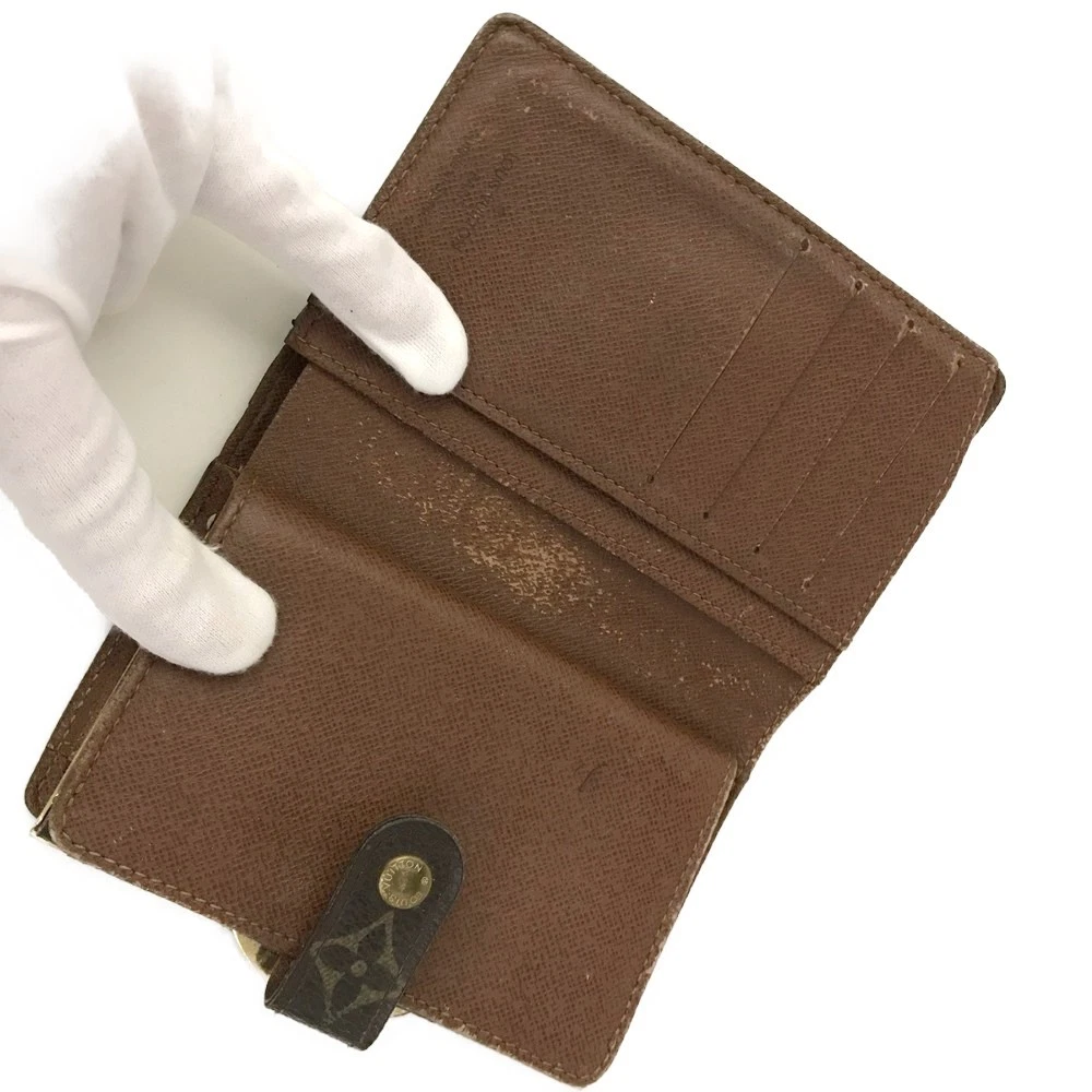 Louis Vuitton Monogram Porte Monnaie Billets Viennois Bifold Wallet CA0015