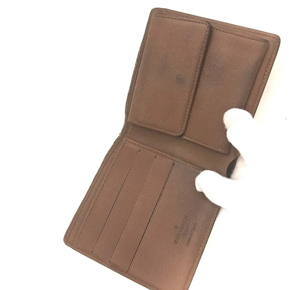 Louis Vuitton Monogram Portefeiulle Marco Bifold Wallet Brown CA0978
