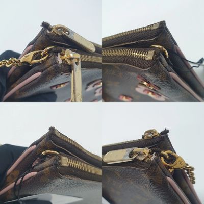 Louis Vuitton Pochette Double Zipper Flower Monogram GI0169